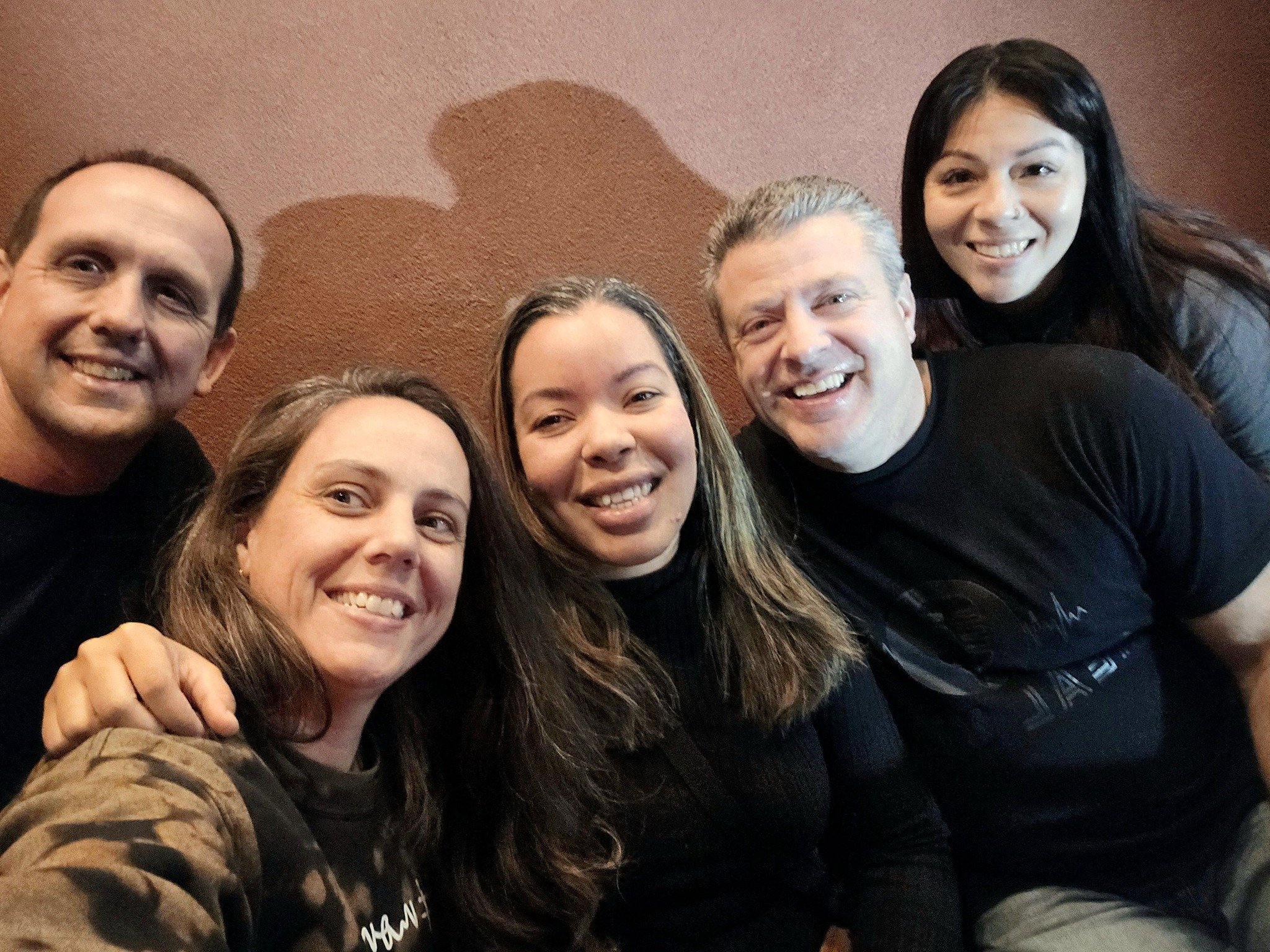 Team selfie